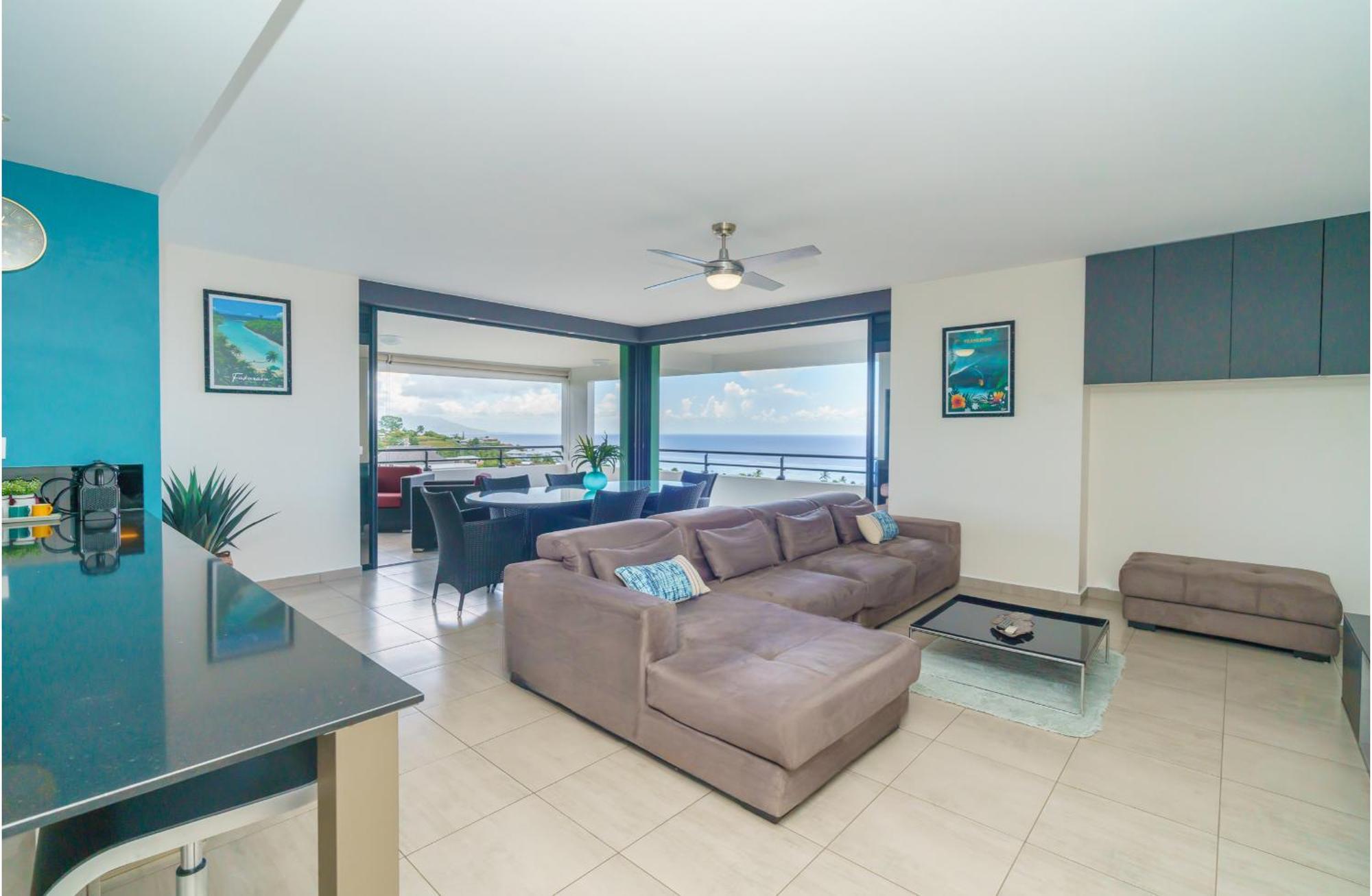 Ferienwohnung Kaili Ocean View Luxury 2Br Ac Throughout Fiber Wifi & Pool Papeete  Exterior foto